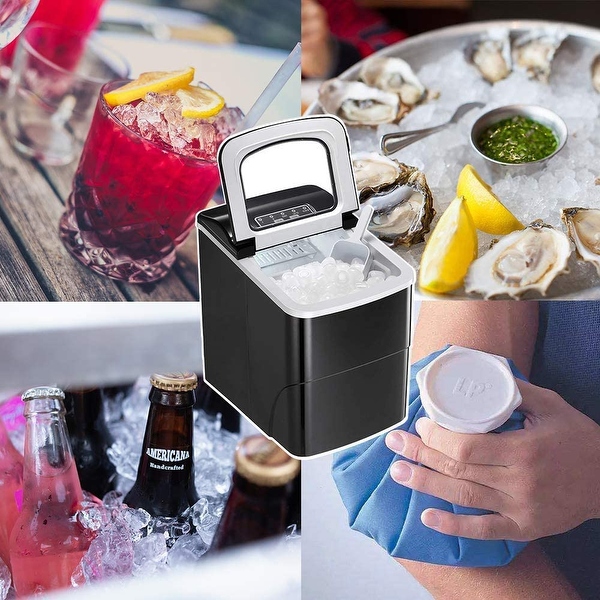 Ice Maker Machine Countertop-Portable Ice Cube Makers 26 lbs in 1 hrs - On  Sale - Bed Bath & Beyond - 32893479